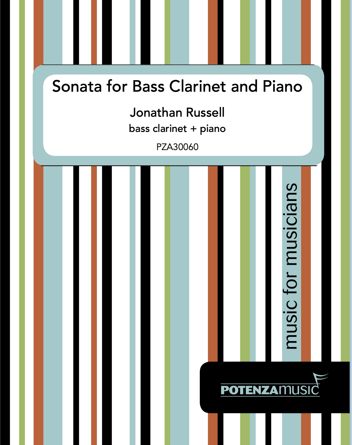 その他 Sonatas for Clarinet & Piano [CD] PZA30060Cover.png